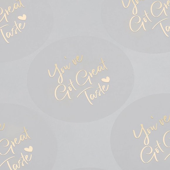 You've Got Great Taste Stickers & Labels with your custom test - Picture 6 of 17